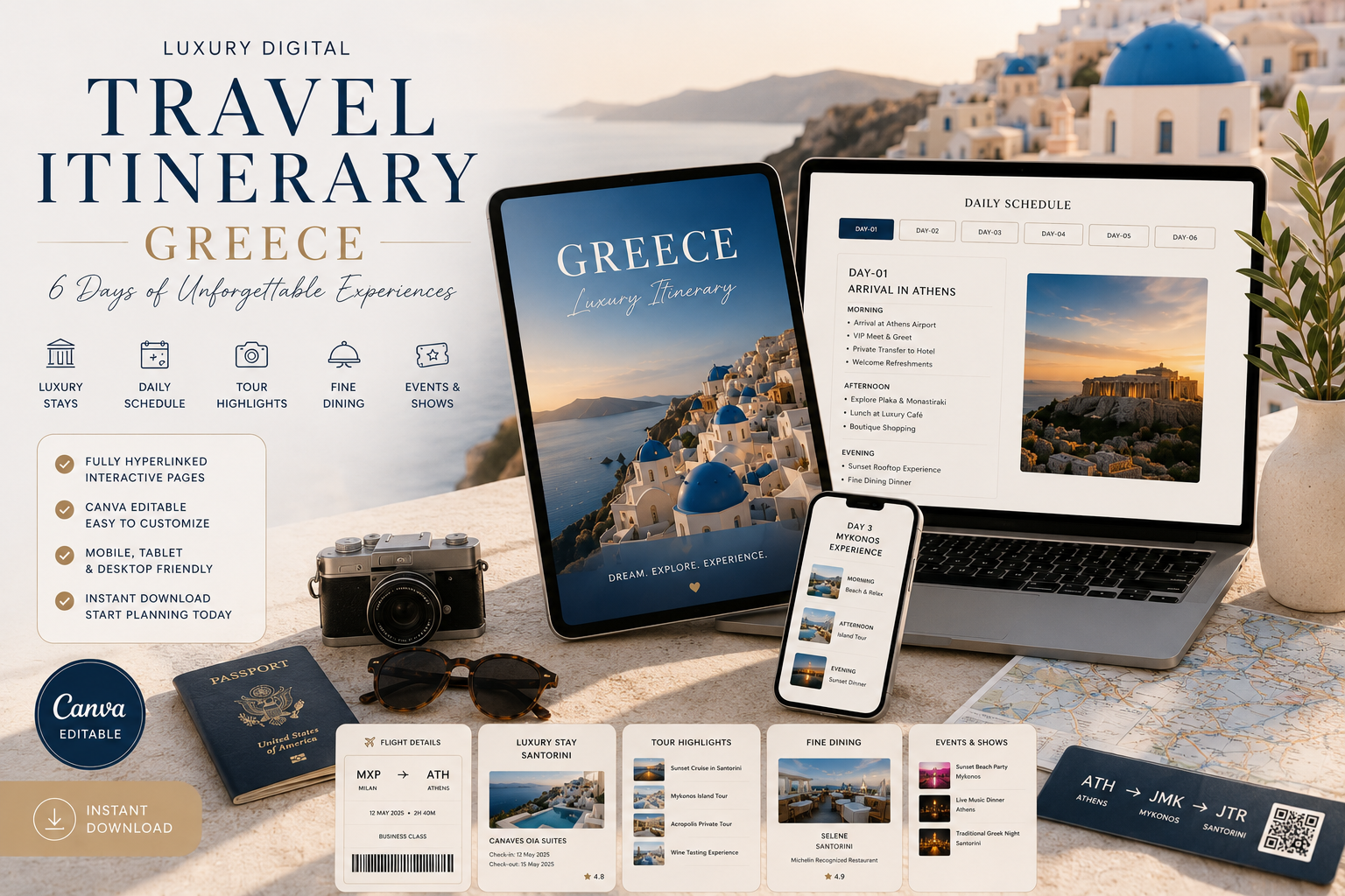 Greece Luxury Itinerary